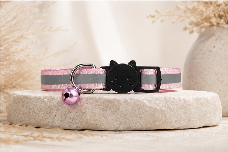 Halsband für Katzen mit integriertem Sicherheitsverschluss