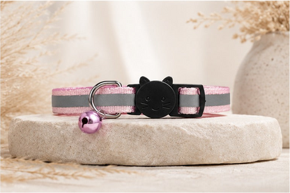 Halsband für Katzen mit integriertem Sicherheitsverschluss