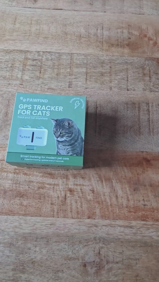 GPS Tracker Kat - PawFind Mini - 30 Dgn Retour